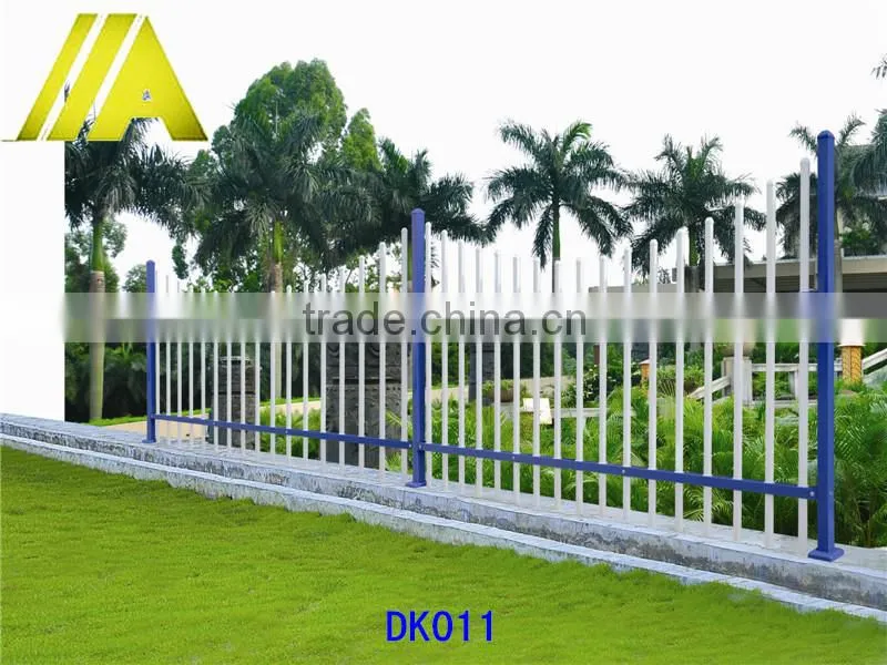 YT-003 Water proof wrought iron fence Ornamental prefab fence panels