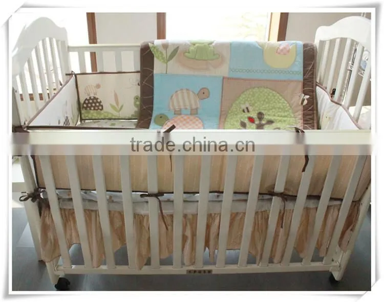 tree and turtle baby boys bedding set crib bedding set tree pattern bedding sets from professional manufacturer