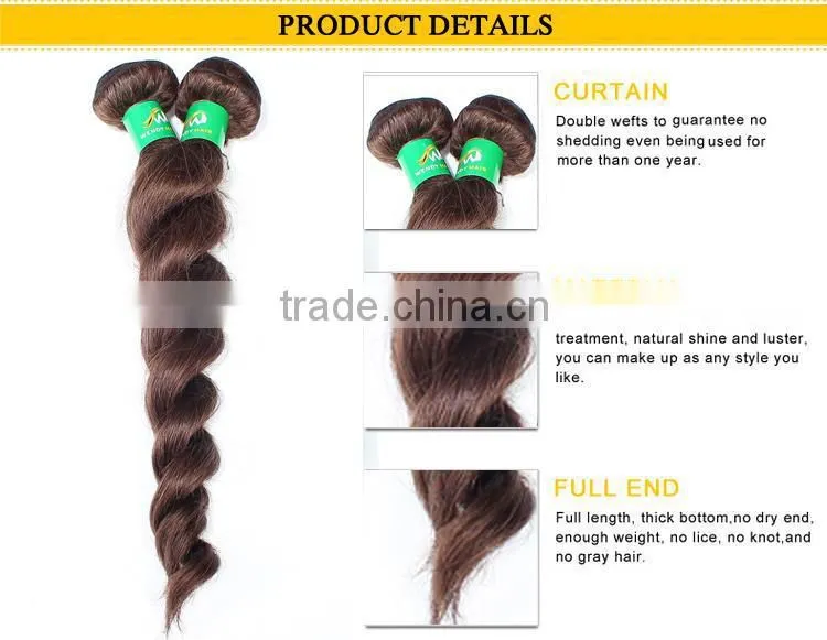 Ombre Colour Blonde quality Hot Sale two color virgin brazilian hair weave