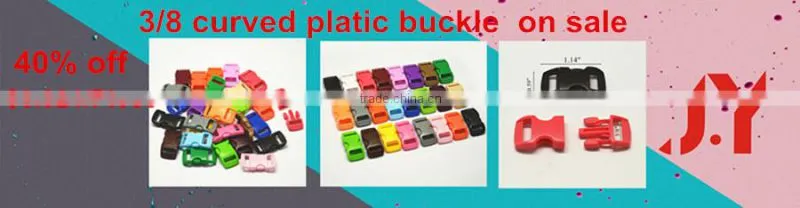 The lowest price colorful buckle 10mm buckle breakaway buckle
