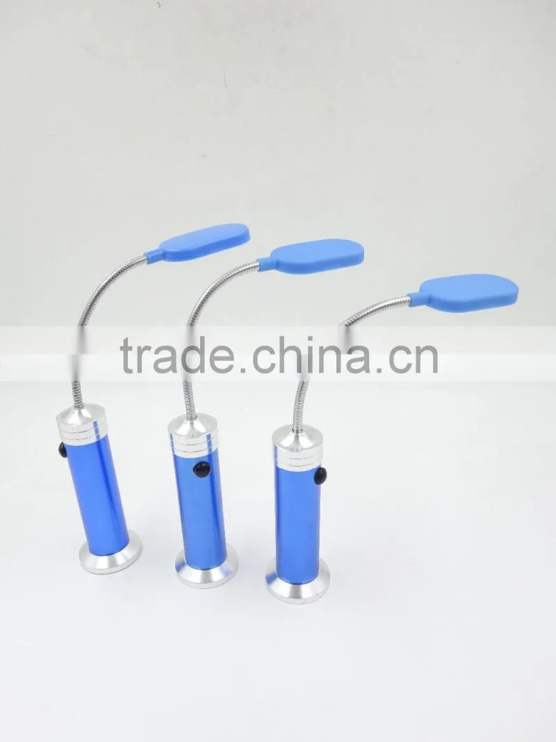 Blue And Camouflage COB Adjustable Book Light With Magnet