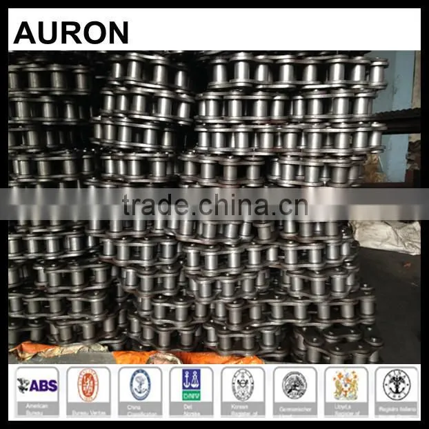 AURON/HEAWELL ABS BV GL DNV ISO OHSAS CE short pitch motor bike chain/high precision motor chain/roller link chain