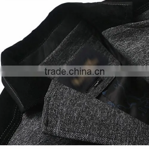 Lapel Classic Suit Men Jacket with 100% Polyester