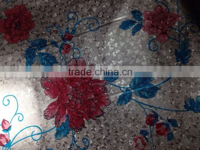 transfer film/ laser design full transfer film for PVC table cloth/paper/plastic