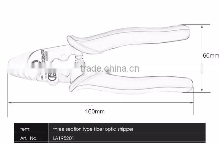 Power fiber optic stripper Fiber Optic Tool fiber optic cable stripper
