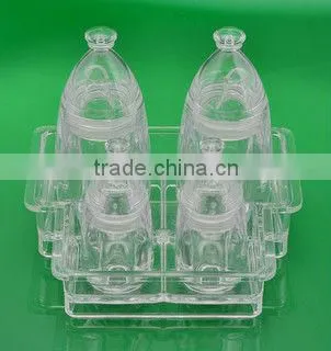 acrylic sugar pot & jam set / sugar & jar set