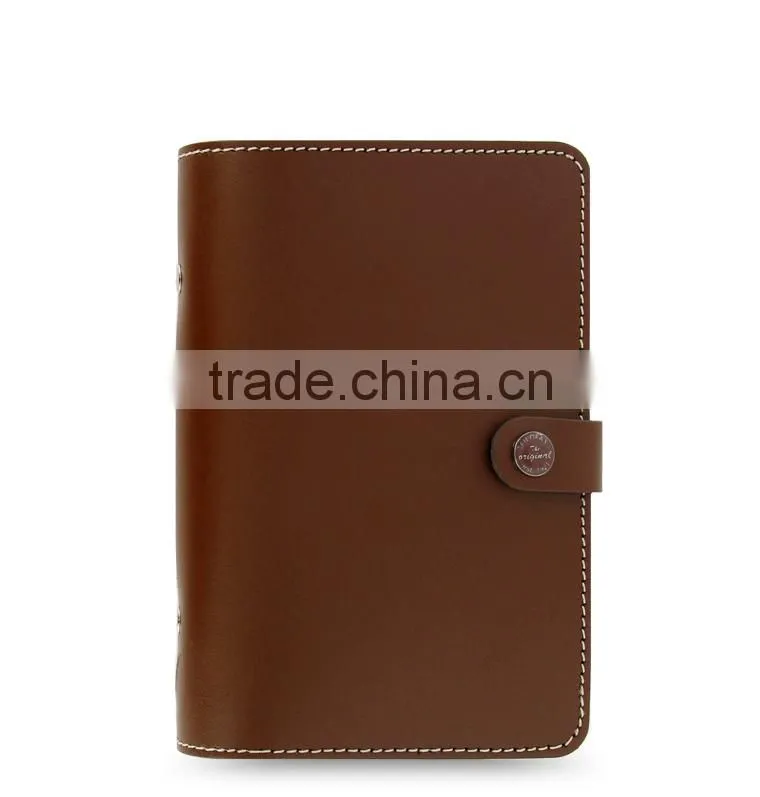 faux leather notebook journal planner 6 ring binder leather agenda cover