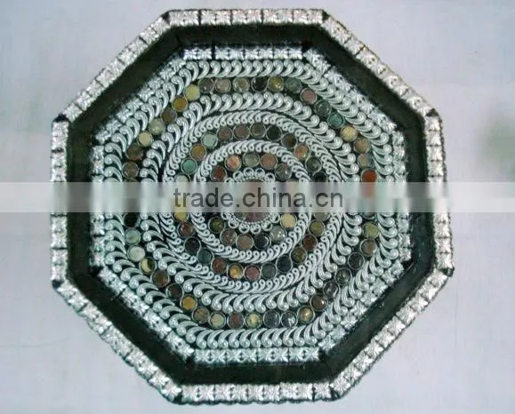 Indian Handicraft Gemstone Table