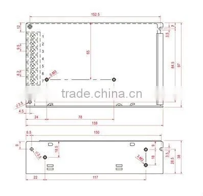 T50 T-50A T50 T-50A Triple output switch power supply