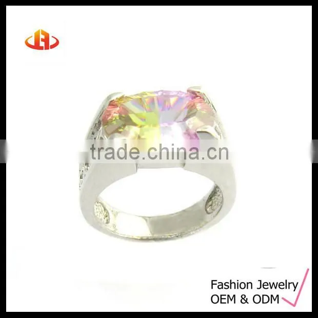 14K Gold Plated High Polished 925 Sterling Silver Ring