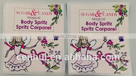 custom beautiful cartoon PVC adhesive sticker