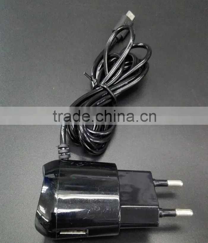original hot sell factory new design2 in 1 wall light charger green light 2 in 1wall charger with USB high quality