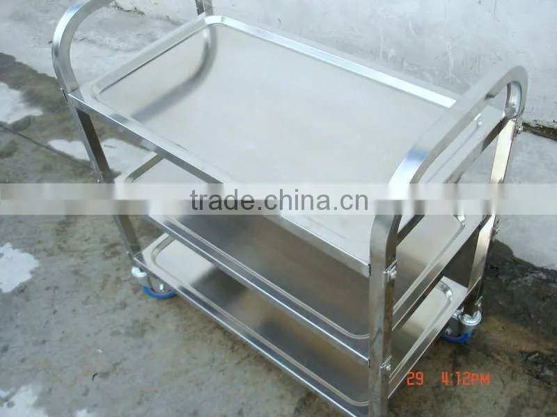 Stainless Steel 3 Tier Service Trolly BN-T23