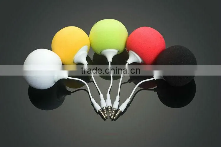 Portable 3.5mm Mini Speaker for Mobile Phone,mini ball mini portable speakers for mobile phones