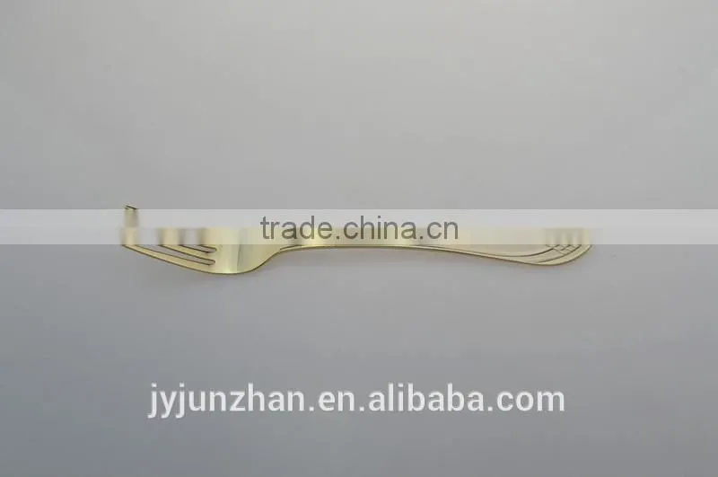 Perfect gold stainless table knife with high mirror polishing and low price