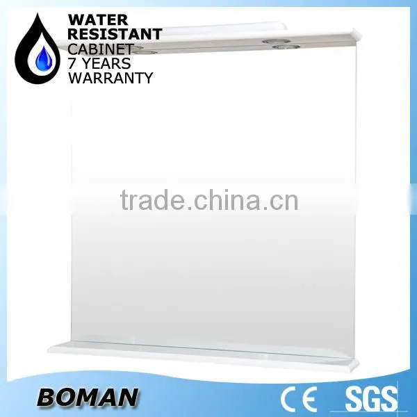 PVC white mirror cabinet modern bathroom mirror cabinets