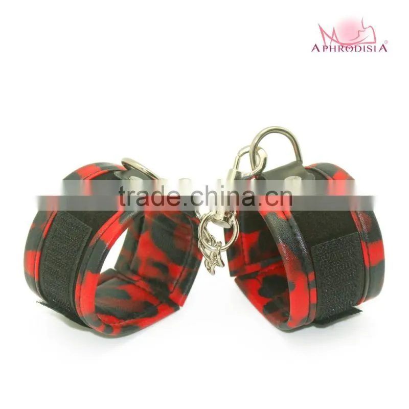 Sexy role play toys set for women ankle cuffs role paly sex tool