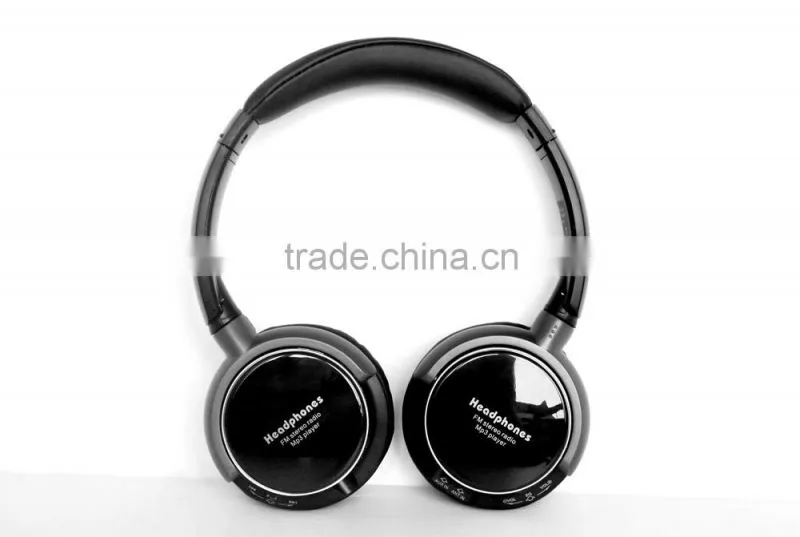 FM Stereo Radio MP3 Player Cool Headphones Sport Headphones Bluetooth Earphone Bluetooth Headset