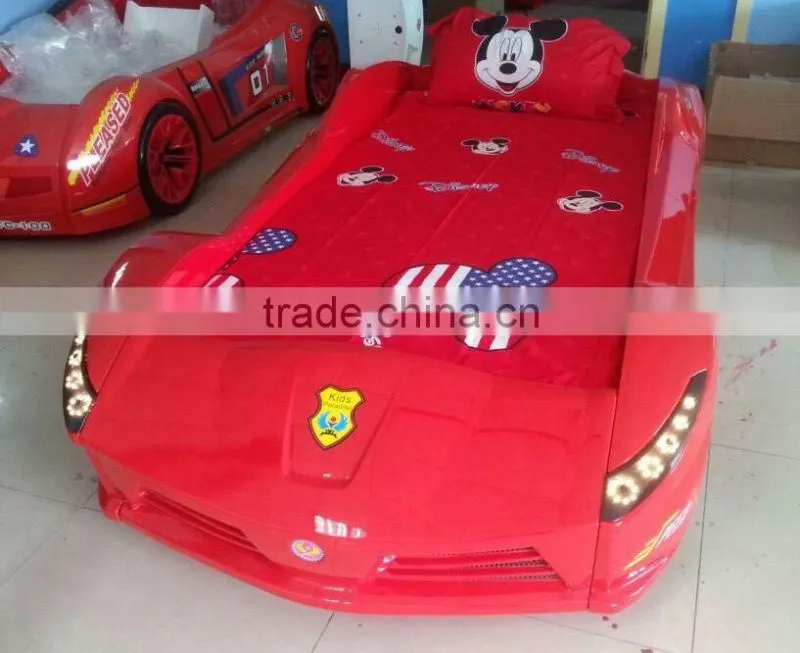 Ferrari kids sports car bunk beds children bedroom furniture