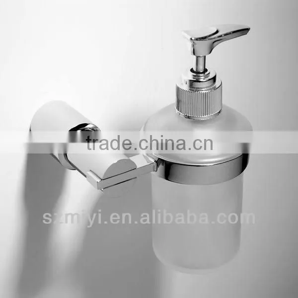 2014 new design high quality bathroom 2 tier glass shelf shampoo holder