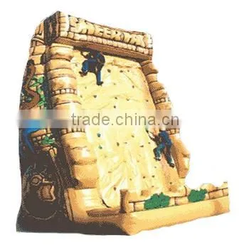 adults outdoor climbing wall, inflatable rock climbing wall, high quality inflatable climbing walls