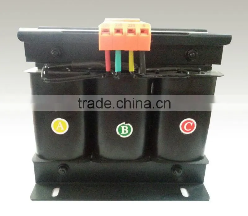 Three-phase step dow & step up control isolation transformer380V to 220V SBK(SG)-2500VA machine tool control transformer