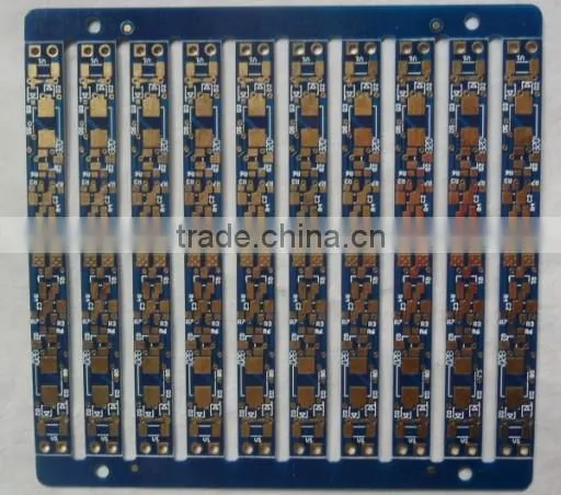 Low cost 6 layer HDI impedance blood glucose meter pcb / FR4 circuit board