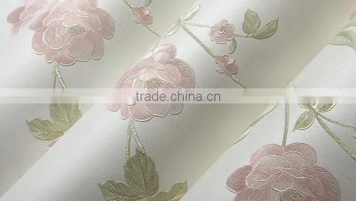 3d design effect wall paper 3d wallpaper for home decoration