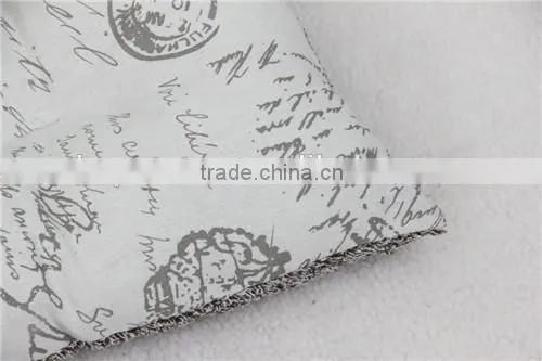 Durable &Breathable Dog bed linen fabric with vintage printing square style