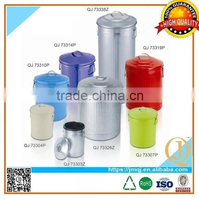 Metal pet food container/storage canister/container/bin storage box for cat and dog