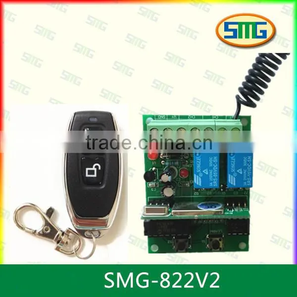 SMG-822 Universal remote control Transmitter and Receiver For Garage Door