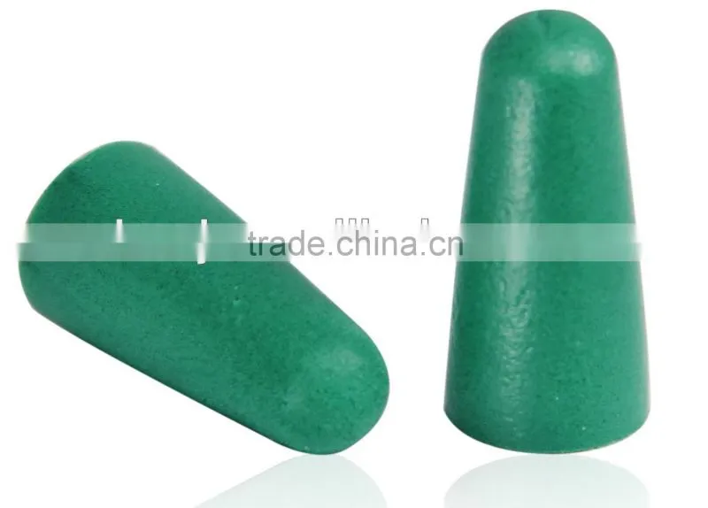 2016 CE approved PU foam bullet shaped safety ear plugs economical earplugs (SNR:33db)