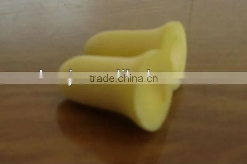 2016 New Designed PU foam ear plugs high quality foam ear plugs bell shaped safety earplugs