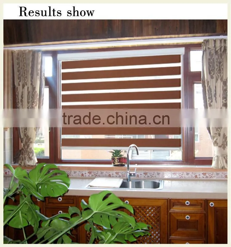 Zebra blinds fabric manufacture for window