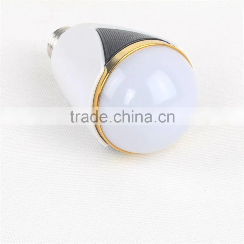 Annular shape atomosphere led light bluetooth speaker