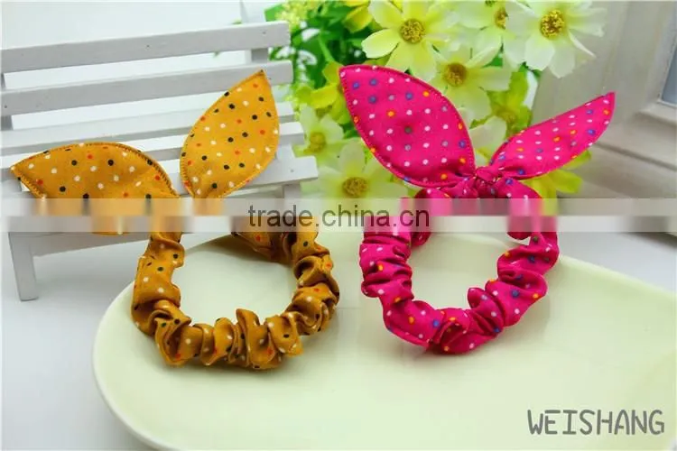 2016 Wholesale New Premium Hot-Sale fashion lovely rabbit ears elastic baby girls Headband wholesale manufacturer