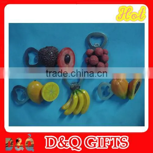 Custom Resin Fruit shape Bottle Opener