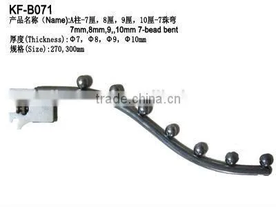 metal display hook for hanging clothes/pegboard display hook