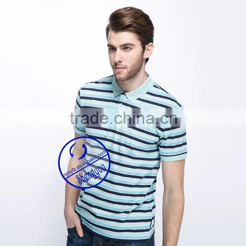 Yarn Dyed China Manufacturer POLO shirts , 100% Cotton POLO shirt for men