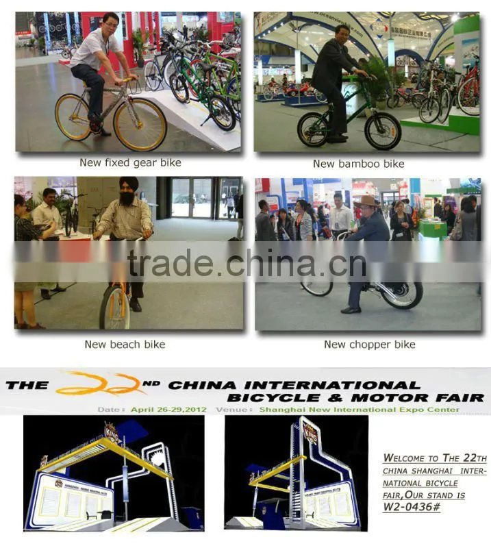 2014 good quality steel frame two wheel cargo bike with various speed KB-T-Z26