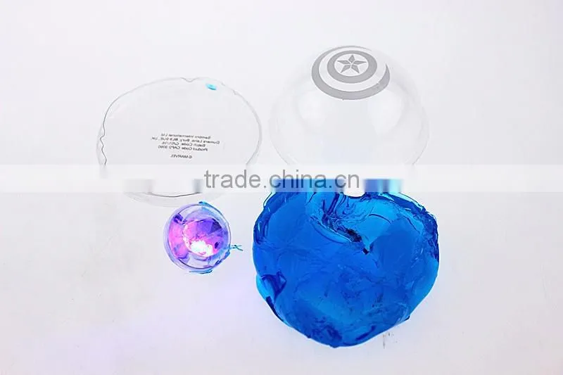 blister card packing putty toys led light flashing toys