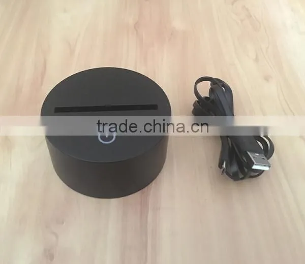 Color Changing 3D Twist Knot LED Night Lamp
