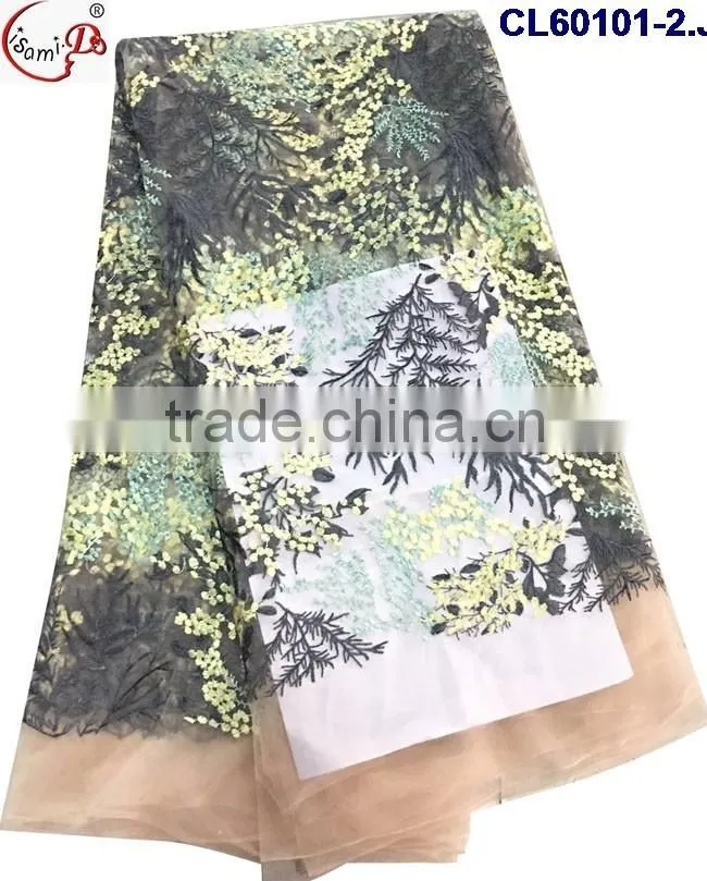 CL60101 Multi color elegant design tulle lace french net lace,tulle lace /french net lace fabric