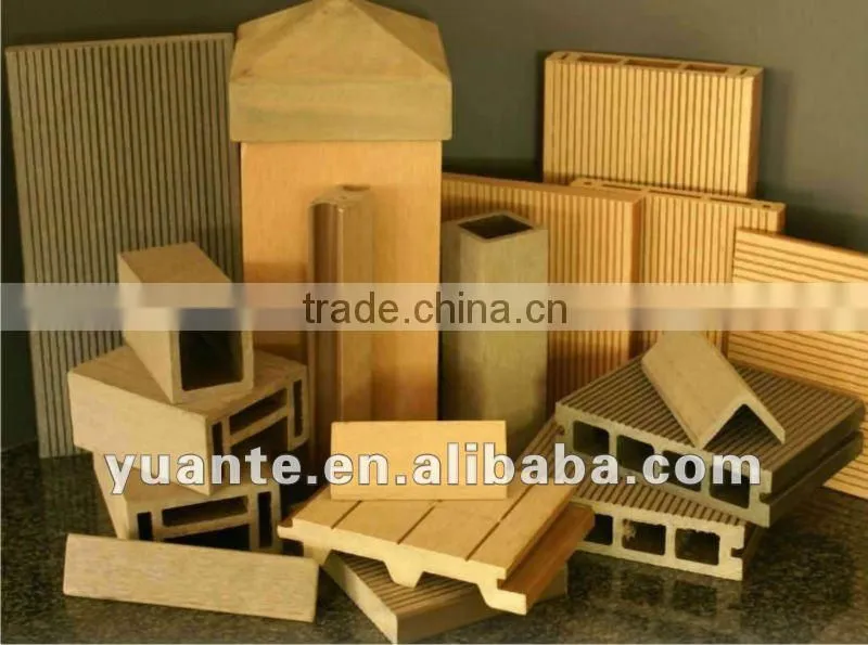 Durable and water proof wood plastic composite/wpc wall panel passed CE