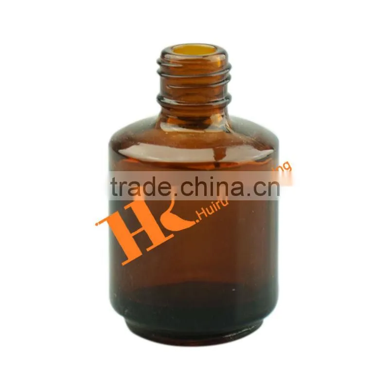 Amber Essence Bottle Cylinder Small Glass Bottle pharmaceutical glass bottle