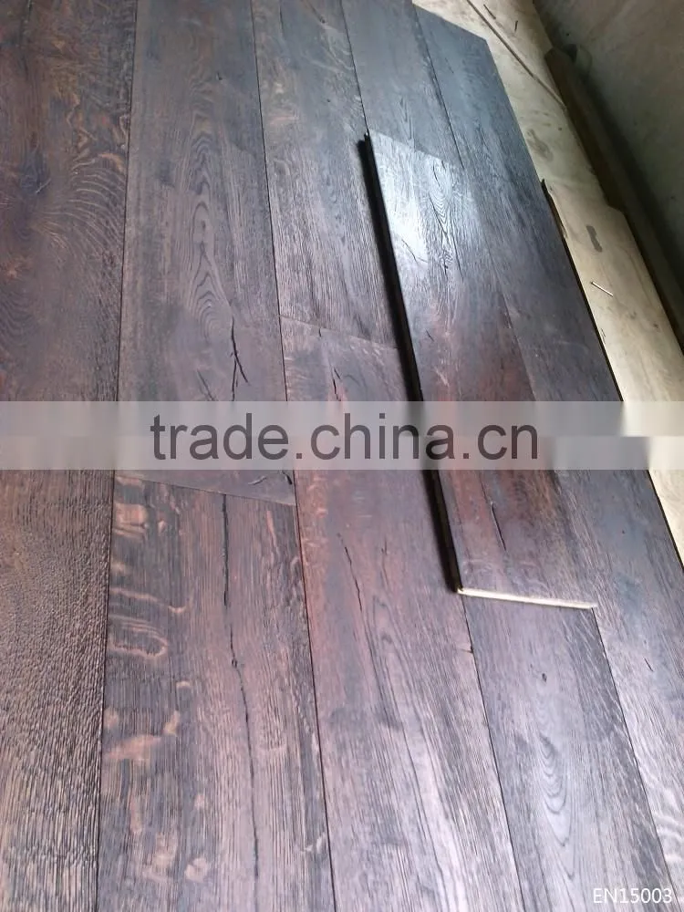 Distressed Phantom Engineered European Oak Wooden Flooring