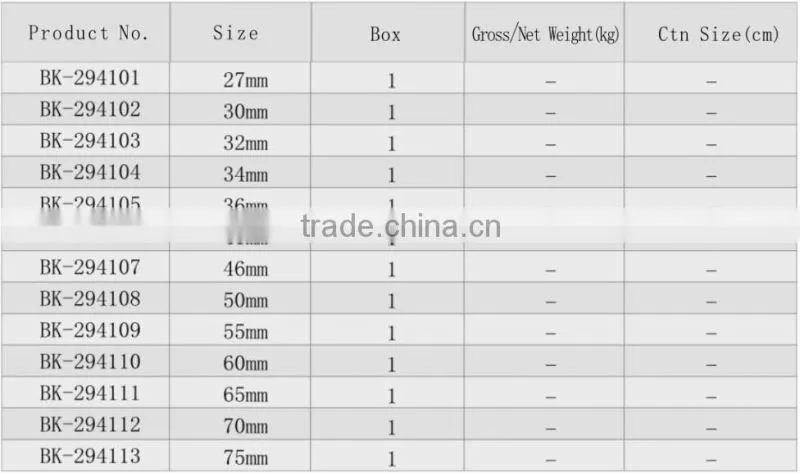 ring spanner black treated, single head wrench, plum wrenches series
