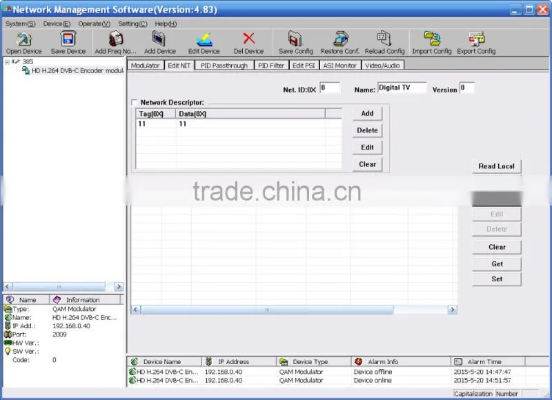 SC-4141 HD Encoder Modualtor