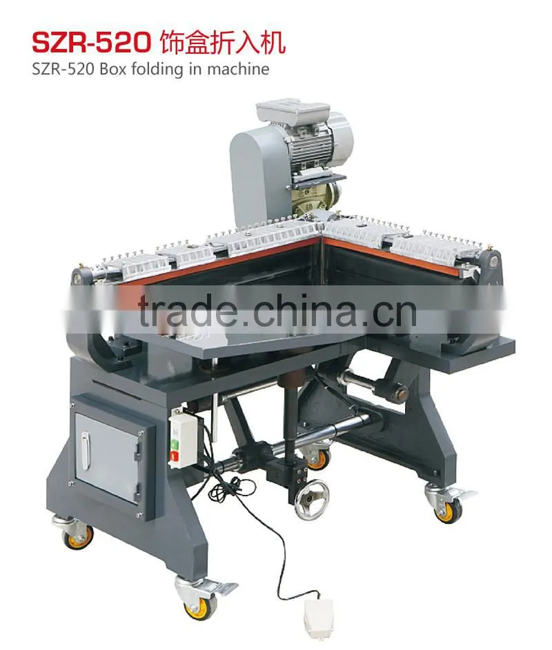 Box folding-in machine