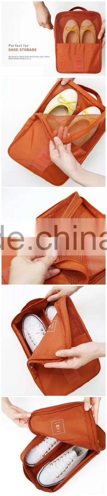 2016 fashional design traveing shoes storage bag travel bag
